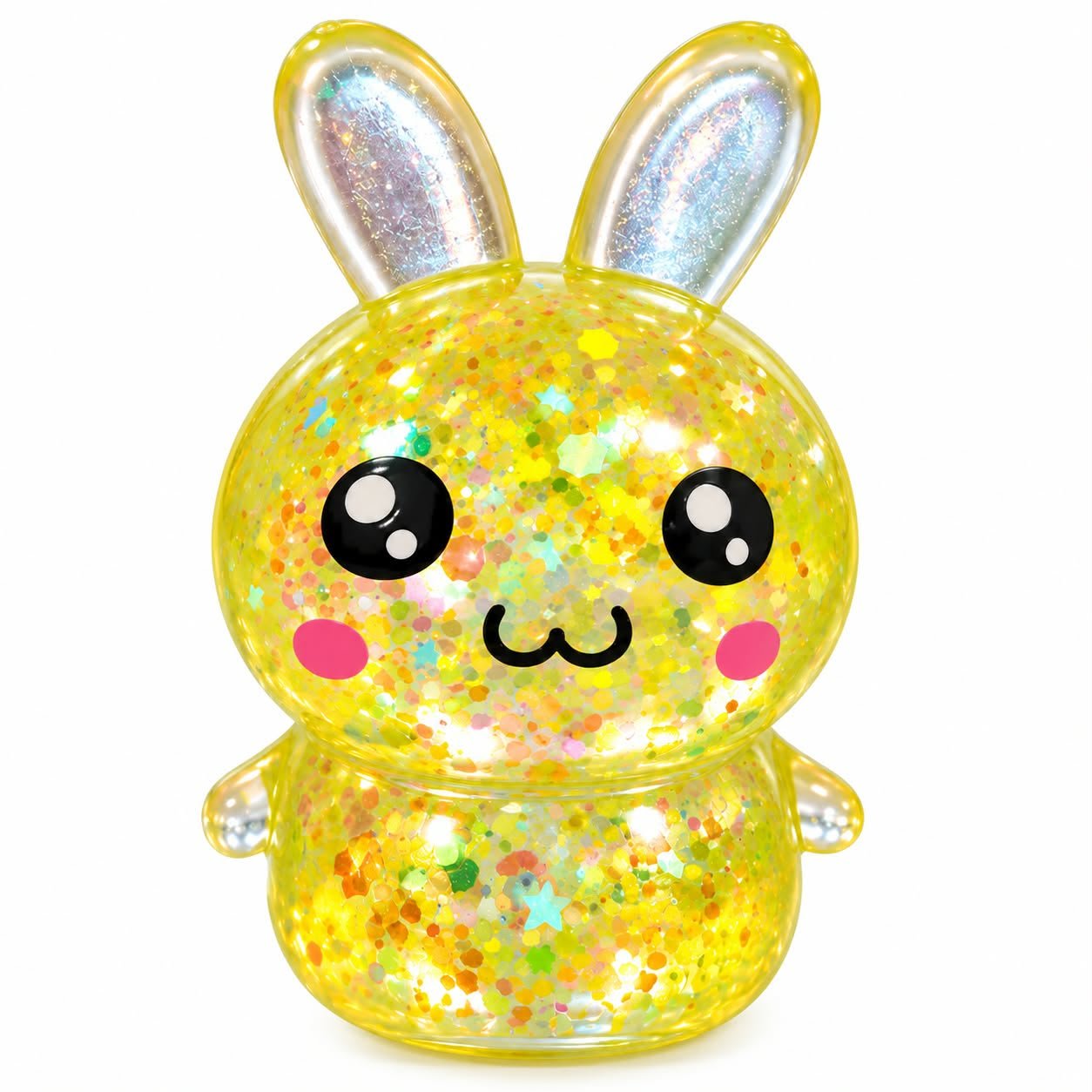Squishy Conejo Glitter - Imagen 3